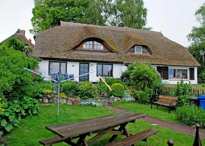 Apartmán Mit Reetdach Und Seebli